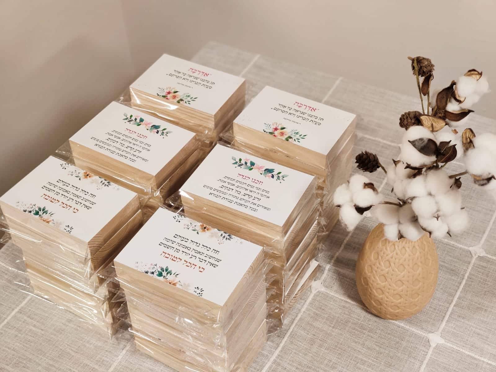 בלוק עץ מעוצב 10*15 - כמויות גדולות – תמונה 8