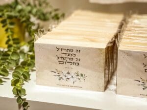 בלוק עץ מעוצב 10*15 - כמויות גדולות