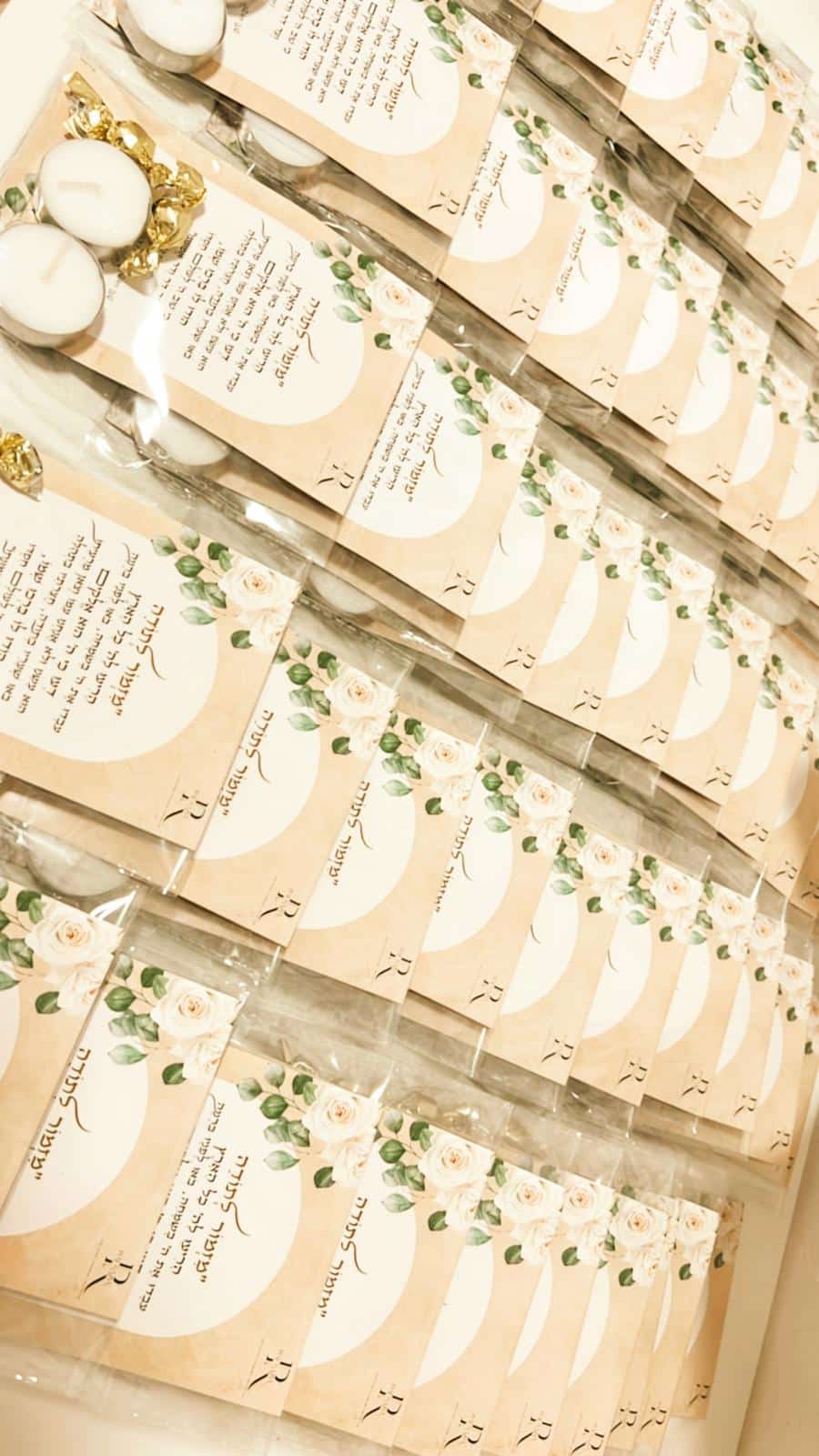 ערכת מגנט סדר הדלקת נרות + זוג נרות – תמונה 6