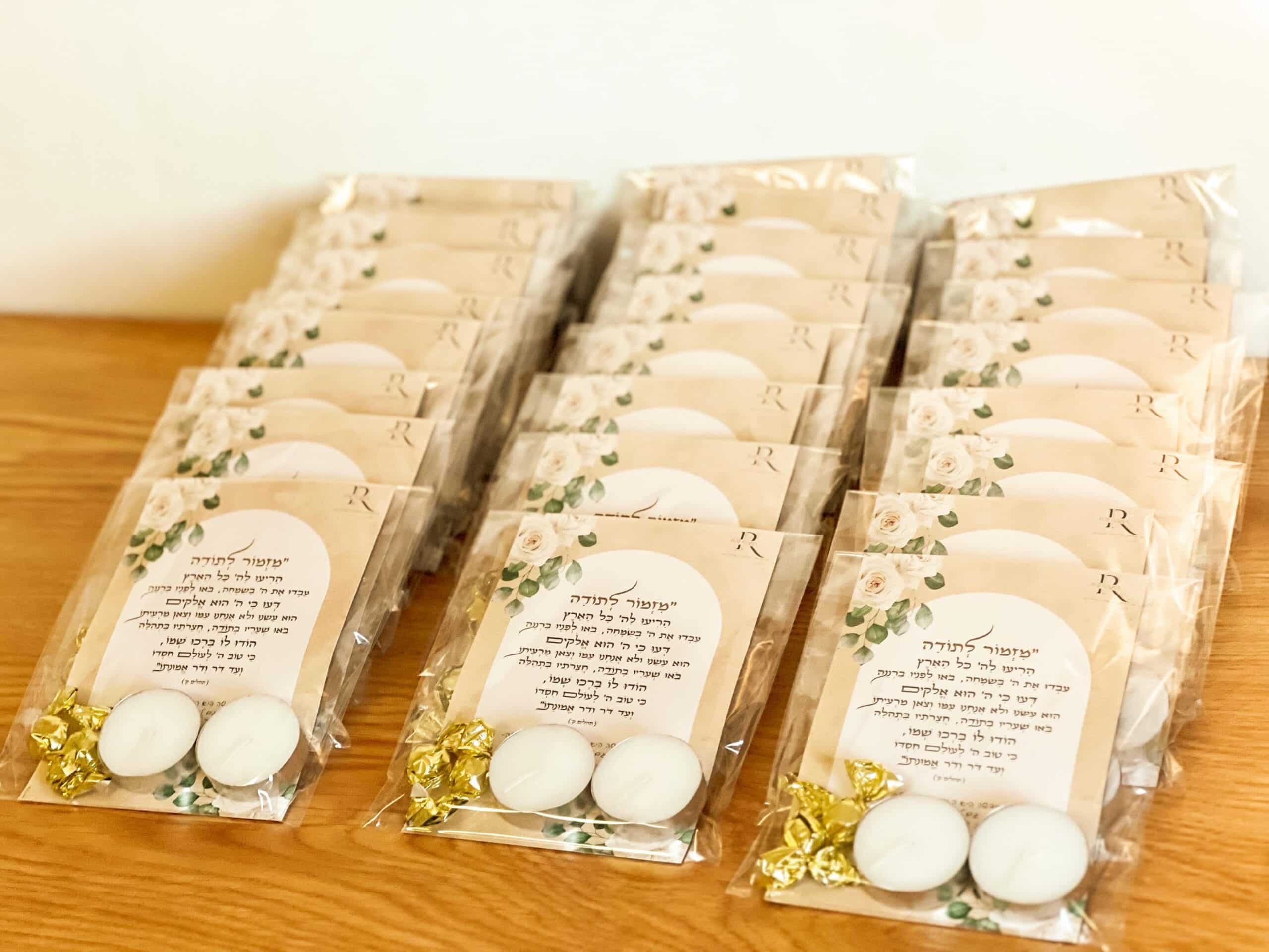 ערכת מגנט סדר הדלקת נרות + זוג נרות – תמונה 5