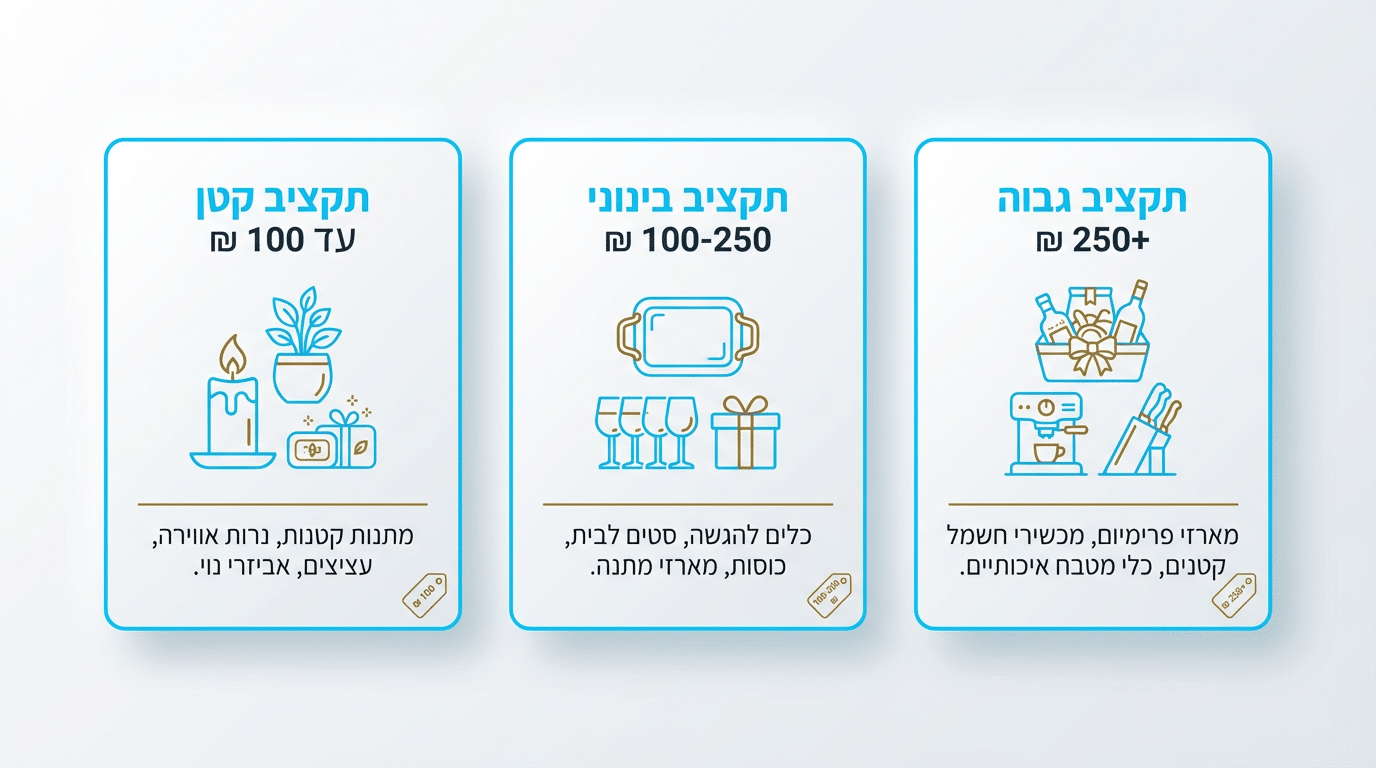 רעיונות למתנות לדירה חדשה לפי תקציב